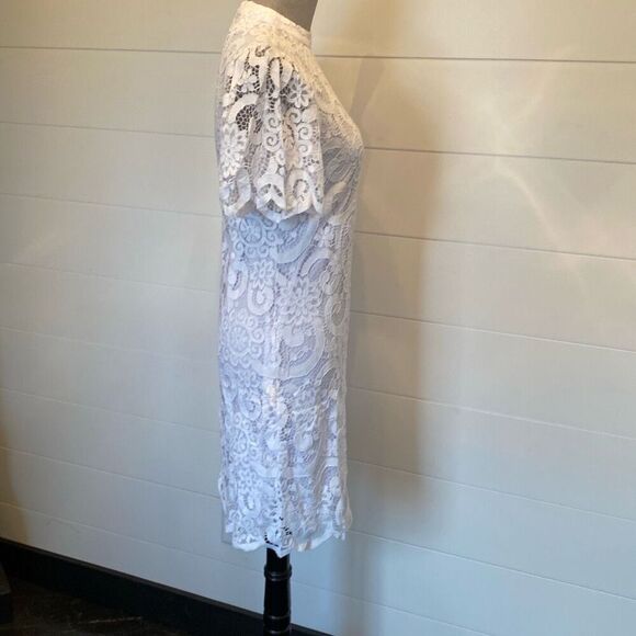 Nanette Lepore White Lace Dress - Picture 7 of 11